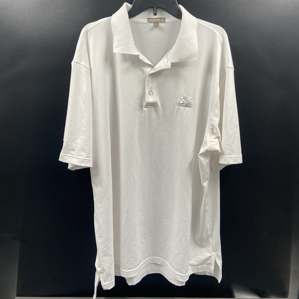 Peter Millar Summer Comfort Men's Sz 2XL Golf Polo Arnold Palmer Invitational